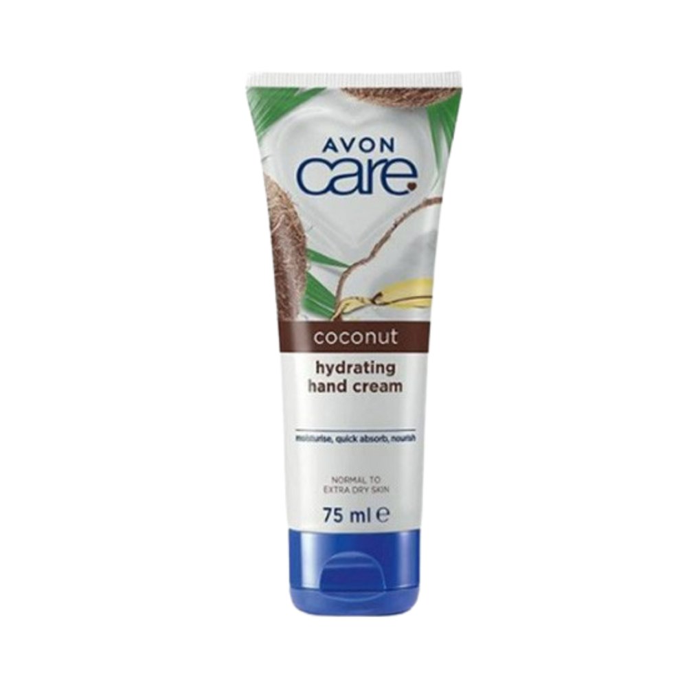 AVON Care Coconut Hydrating Hand Cream - 75ml | أفون كير كريم اليدين المرطب بجوز الهند - 75 مل