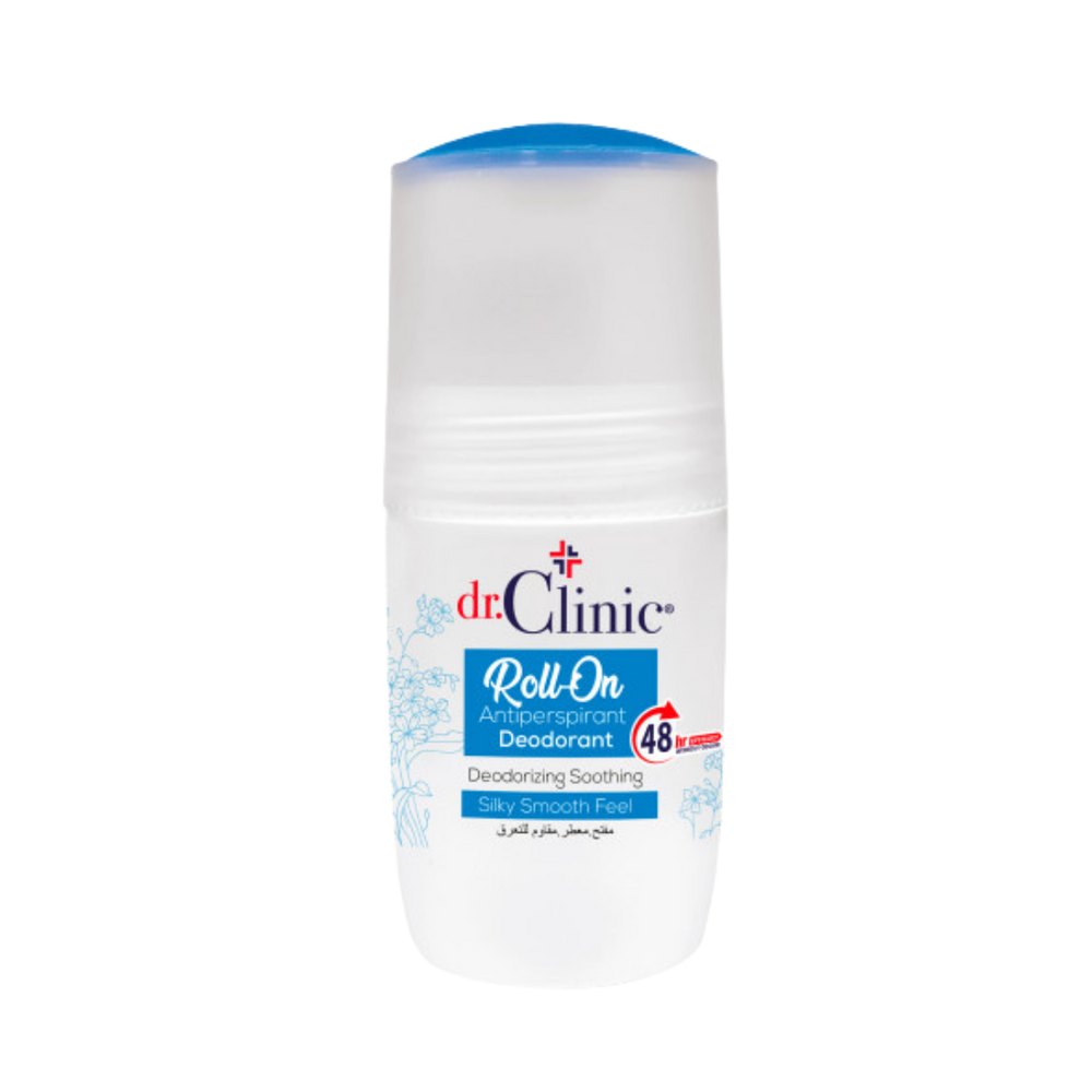 dr.Clinic Roll-On Antiperspirant Deodorant - 75ml | دكتور كلينك مضاد تعرق رول اون - 75 مل