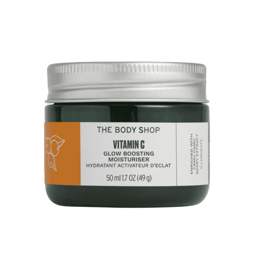 The Body Shop Vitamin C Glow Boosting Moisturiser - 50ml | ذا بودي شوب مرطب بالفيتامين سي لبشرة مضيئة - 50 مل