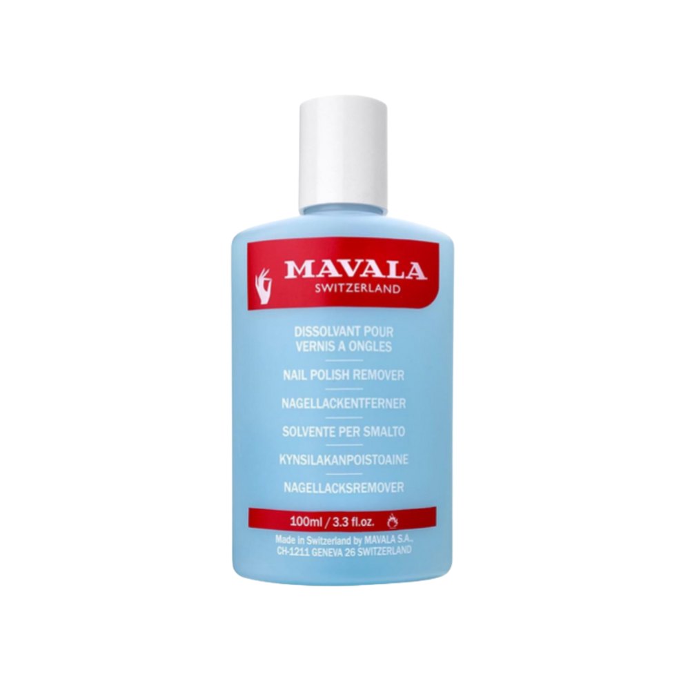 MAVALA Mild Nail Polish Remover With acetone - 100ml | مافالا مزيل صبغ اظافر خفيف الشدة - 100 مل