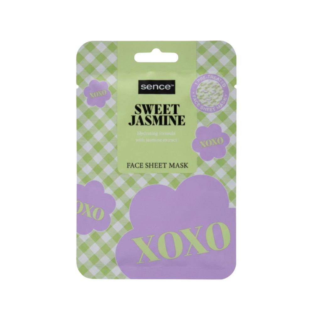 Sence Sweet Jasmine Face Sheet Mask - 20ml | سينس قناع وجه سويت ياسمين - 20مل