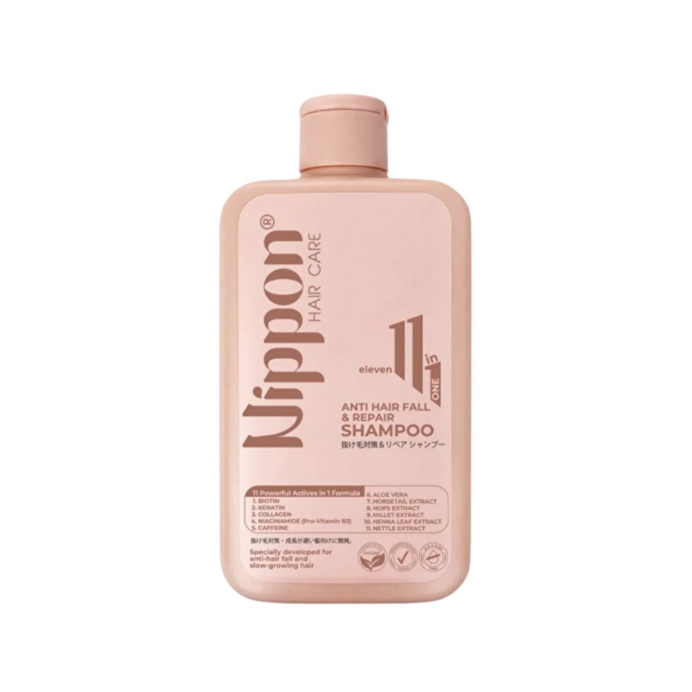 Nippon Hair Care Anti Hair Fall & Repair Dandruff Shampoo - 400ml | نيبون شامبو مضاد لتساقط الشعر - 400مل