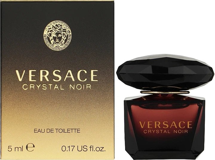 VERSACE Sample Crystal Noir EDT - 5ml | فيرساتشي عينة عطر كريستال نوار للنساء - 5 مل