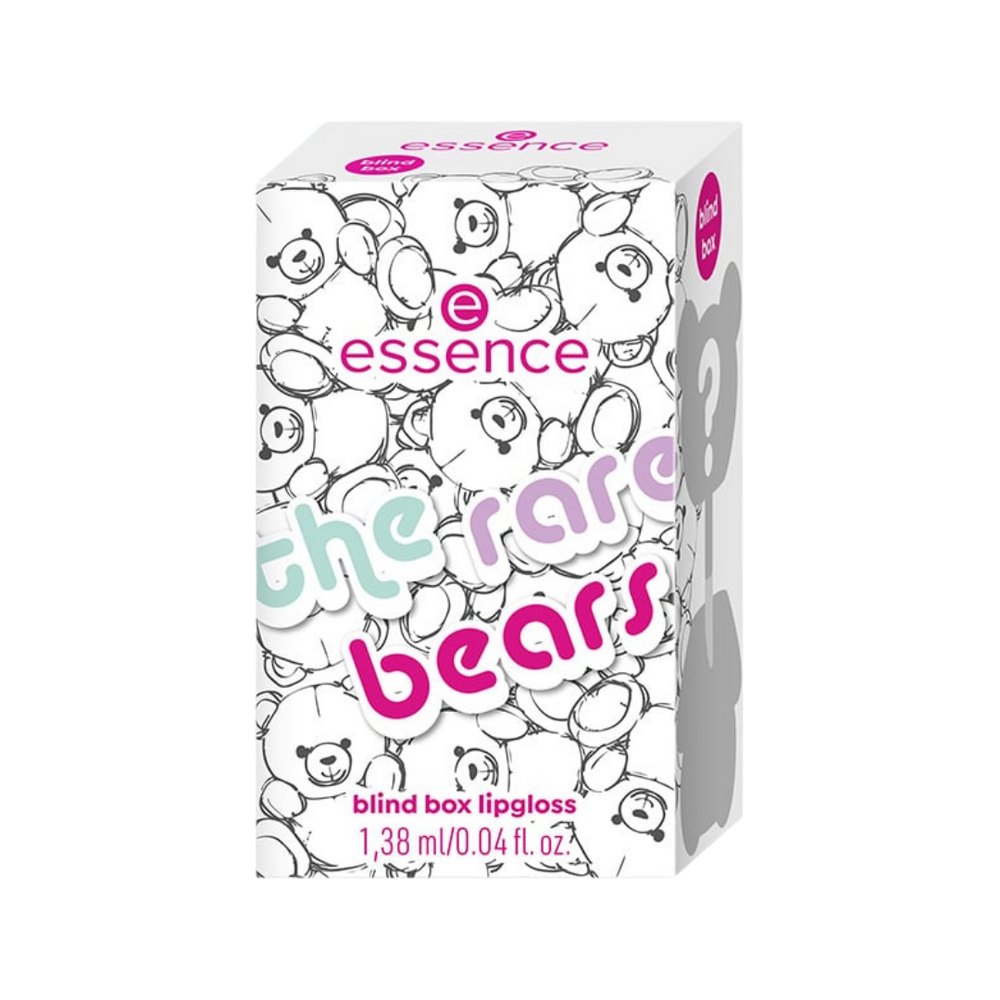 Essence The Rare Bears Blind Box Lipgloss - 1.38ml | ايسنس جلوس شفاه ذا رير بيرز بلايند بوكس - 1.38 مل