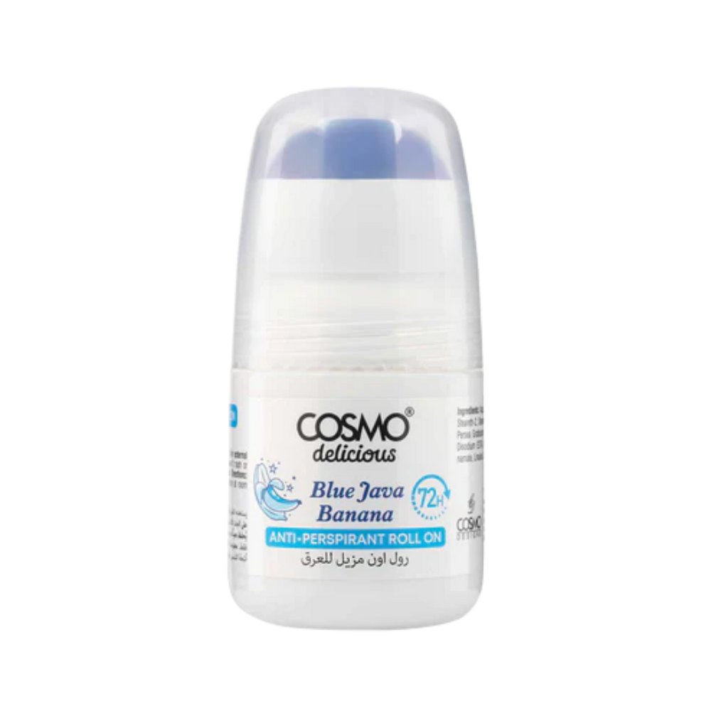 COSMO Blue Java Banana Anti- Perspirant Roll On 72H - 50ml | كوزمو مزيل تعرق رول بلو جافا - 50 مل