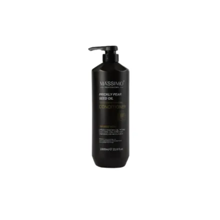 MASSIMO Prickly Pear Seed Oil Hair Repairing& Moisturizing Conditioner - 1000ml | ماسيمو بلسم مرطب بزيت بذور التين الشوكي - 1000مل