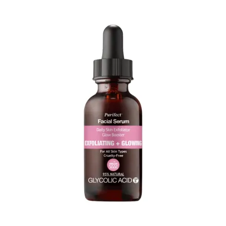 Purifect Exfoliating & Glowing Glycolic Acid Facial Serum - 30ml | بيورفيكت سيروم الجليكوليك اسيد مقشر - 30 مل