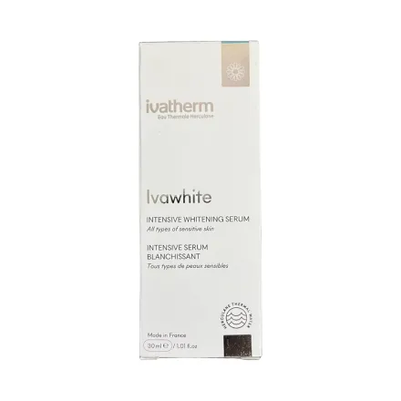 ivatherm Ivawhite Intensive Whitening Serum - 30ml | ايفاثيرم سيروم ﻣﺮﻛﺰ ايفاوايت.يخفف التصبغات و يوحد لون البشرة - 30 مل