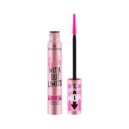 Essence Lash Without Limits Extreme Lengthening & Volume Mascara 01 - Ultra Black | ايسنس ماسكار لاش بلا حدود لتطويل وتكثيف الرموش 01 - أسود للغاية