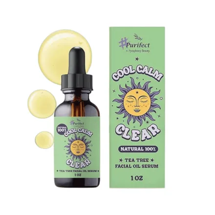 Purifect Cool Calm Clear Tea Tree Oil Facial Serum - 30ml | بيورفيكت سيروم زيت الوجه بشجرة الشاي - 30مل