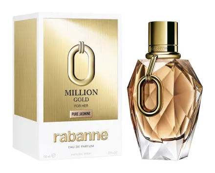 paco rabanne Million Gold for Her Pure Jasmine EDP 90 ml | باكو رابان عطر مليون جولد فور هير بيور جاسمن - 90 مل