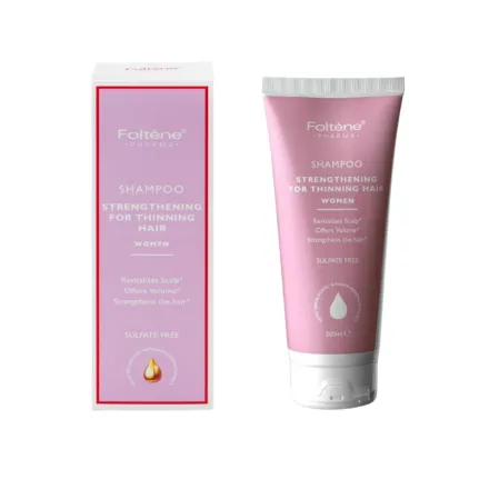 Foltene Pharma Hair Strengthening Shampoo for Women – 200ml |فولتين فارما شامبو تقوية الشعر للنساء - 200 مل
