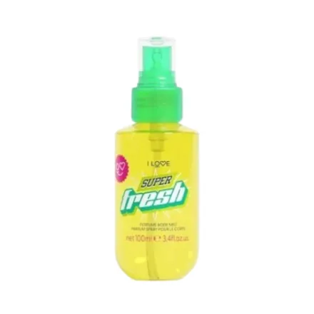 I Love - Super Fresh Perfumed Body Mist - 100ml | آي لاف ميست للجسم سوبر فريش - 100مل