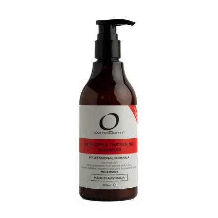 OzmoDerm Hair Loss & Thickening Shampoo - 260ml | اوزموديرم شامبو ضد تساقط الشعر - 260 مل