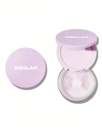 Sheglam Insta-Ready Face & Under Eye Setting Powder Duo | شيكلام بودرة تثبيت المكياج ثنائية شفافة للوجه وتحت العين