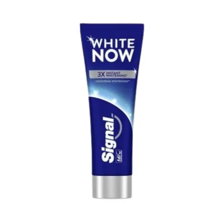 Signal White Now Toothpaste 3X Instant Whitening - 75ml | سكنال معجون أسنان تبييض فوري - 75 مل