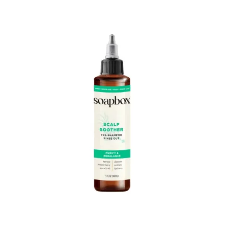 Soapbox Scalp Soother, Scalp Soothing Treatment with Tea Tree - 147ml | سوب بوكس علاج مهدئ لفروة الرأس بزيت شجرة الشاي - 147 مل