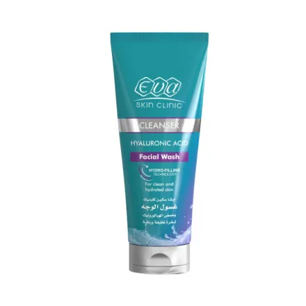 Eva Skin Clinic Hyaluronic Acid Facial Wash - 160ml | ايفا غسول الوجه بحمض الهيالورونيك من إيفا سكين كلينيك – 160 مل