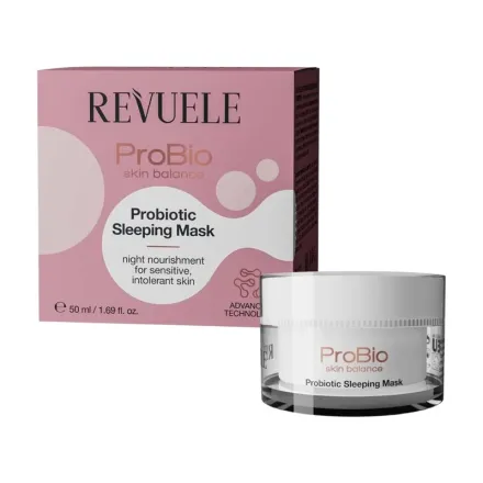 Revuele ProBio Skin Balance Probiotic Sleeping Mask - 50ml | ريفويل ماسك ليلي بالبروبيوتيك - 50مل