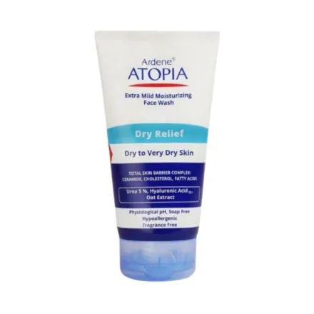 Ardene Atopia 5% Urea Moisturizing Facial Wash - 150ml | اردن غسول مرطب للبشرة الجافة مع يوريا 5% - 150 مل