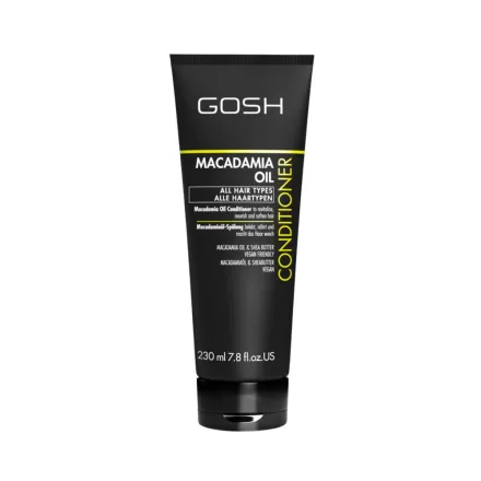 Gosh Macadamia Conditioner - 230 ml | جوش بلسم للشعر بالماكاديميا - 230 مل