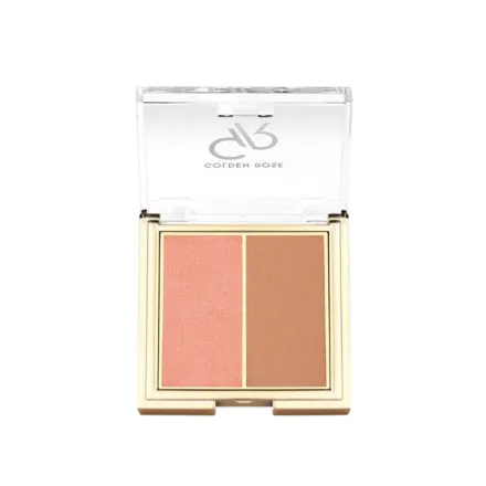 GOLDEN ROSE Iconic Blush Duo - 2x3g |كولدن روز ثنائي أحمر خدود أيكونيك