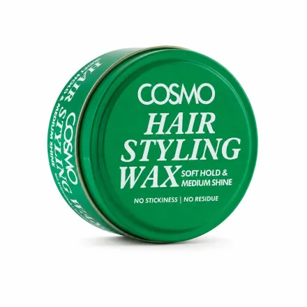 COSMO Hair Styling Wax Soft Hold and Medium Shine - 100g | كوزمو واكس تصفيف الشعر - 100 غرام