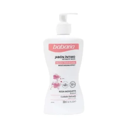BABARIA Intimate Wash With Lactic Acid - 300ml | باباريا غسول نسائي باللاكتك اسيد - 300 مل