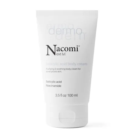 Nacomi Salicylic Acid Body Cream - 100ml | ناكومي كريم للجسم بالساليسيليك اسيد - 100 مل