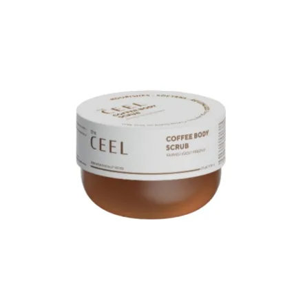 the CEEL Coffee Body Scrub - 275gr | ذا سيل مقشر الجسم بالقهوة - 275 غرام
