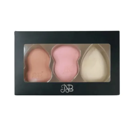 Nora Bo Awadh Professional Make Up Sponge - 3pcs | نوره بو عوض اسفنجات مكياج - 3 قطع
