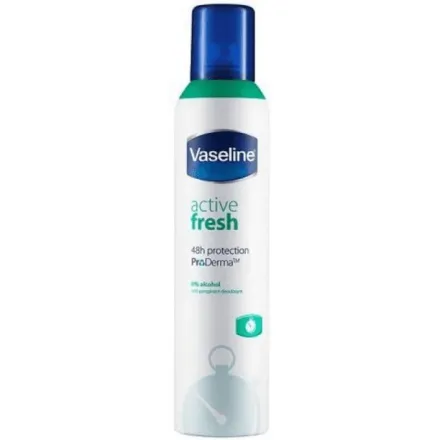 VASELINE Active Fresh 48H Spray - 250ml | فازلين سبراي أكتيف فريش 48 ساعة - 250 مل