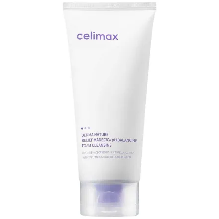 Celimax Derma Nature Relief Madecica pH Balancing Foam Cleansing - 150ml | سيليماكس غسول رغوي متوازن درجة الحموضة - 150مل