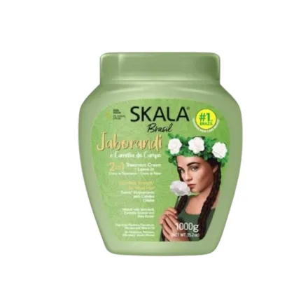 Skala Jaborandi And Camellia Cream - 1000g | سكالا كريم ماسك وبلسم للشعر الدهني - 1000 غرام