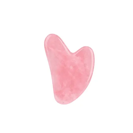 Mura Rose Quartz Kwacha | مورا أداة غوا شا المصنوعة من حجر الكوارتز الوردي