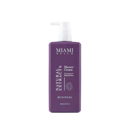 MIAMI BEACH Shower Vitamin + Mouslarises Sex In The Sea - 600ml | ميامي بيتش كريم استحمام - 600مل