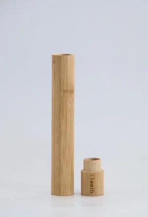 i tooth Bamboo Toothbrush Container | اي توث حافظة فرشاة الأسنان المصنوعة من الخيزران