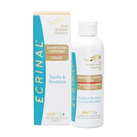 ECRINAL Shampooing Fortifiant For Women - 200ml | اكرينال شامبو مقوي للشعر للنساء - 200 مل