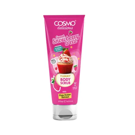 COSMO Sweet Snow Berry Treat Yummy Body Scrub - 275ml |كوزمو مقشر الجسم كوزمو سويت سنو بيري تريت – 275 مل