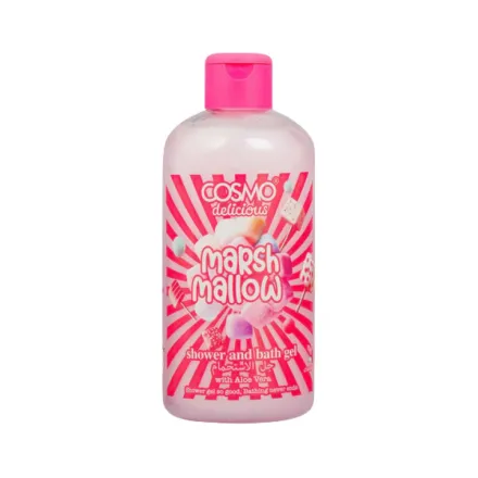 COSMO Marsh Mallow Shower And Bath Gel - 500ml | كوزمو جل الاستحمام برائحة المارشميلو - 500 مل
