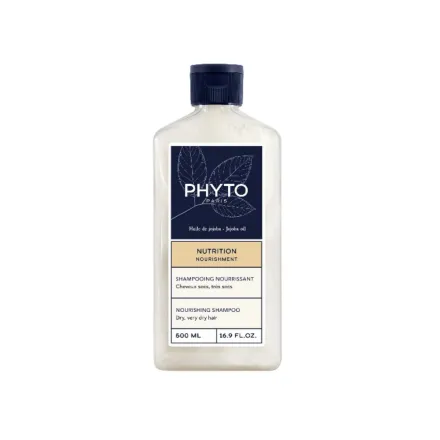 PHYTO Nourishing Shampoo Dry Hair - 500ml | فيتو شامبو مغذ للشعر الجاف - 500 مل