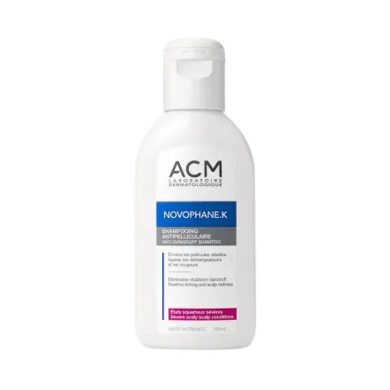 ACM Novophane.k Anti-Dandruff Shampoo - 125ml | اي سي ام شامبو نوفوفان المضاد للقشرة - 125 مل