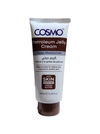 COSMO Petroleum Jelly Cream - 100ml |كوزمو كريم المرطب بالفازلين- 100 مل