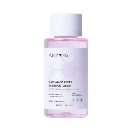 ANYONG Radiance Reveal Essence Toner - 200ml | أنيونغ تونر لإشراقة البشرة وتعزيز النضارة – 200 مل