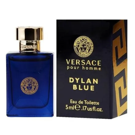 VERSACE Dylan Blue EDT - 5ml | فيرساتشي عينة عطر ديلان بلو للرجال - 5 مل