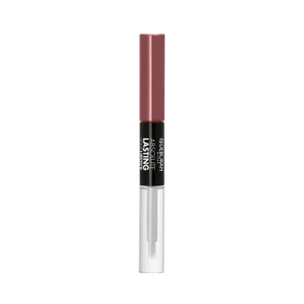 Deborah Absolute Lasting Liquid Lipstick - 4mlx2 | x 2ديبورا أحمر شفاه مزدوج مات و لامع - 4 مل