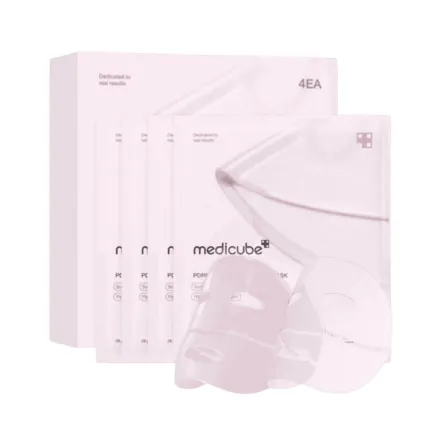 Medicube PDRN Pink Collagen Gel Mask 1 Sheet x 4 - 20g |ميدي كيوب ماسك جل الكولاجين الوردي PDRN - 4 قطع × 20 غرام