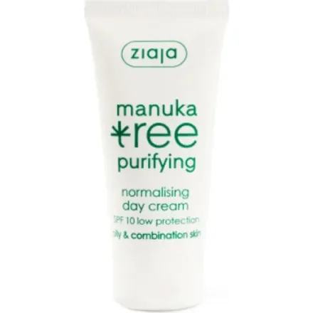 Ziaja Manuka Tree Day Cream with SPF 10 - 50ml | جايا كريم نهاري بالمانوكا مع spf 10 - 50 مل