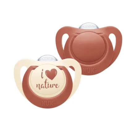 NUK For Nature Silicone 18-36M | نوك لهاية للأطفال بعمر 18-36 شهر