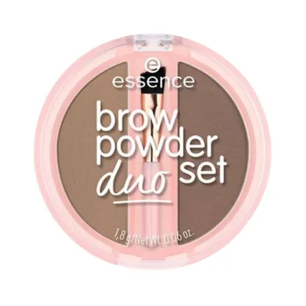 Essence Brow Powder Duo Set - 1.8g | ايسنس بودرة تحديد الحواجب - 1.8 غرام